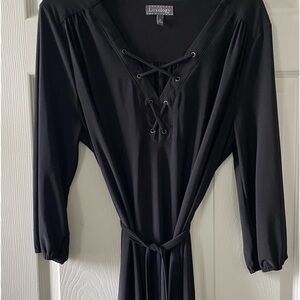 Woman's Black Luxology Dress Size 14